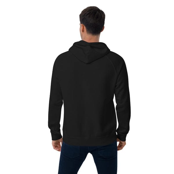 Black hoodie men’s casual streetwear comfortable stylish apparel Australia.
