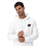 Big Barber Delux logo hoodie, men's casual fashion, comfort, and streetwear style, perfect for grooming and barber shop visits.
